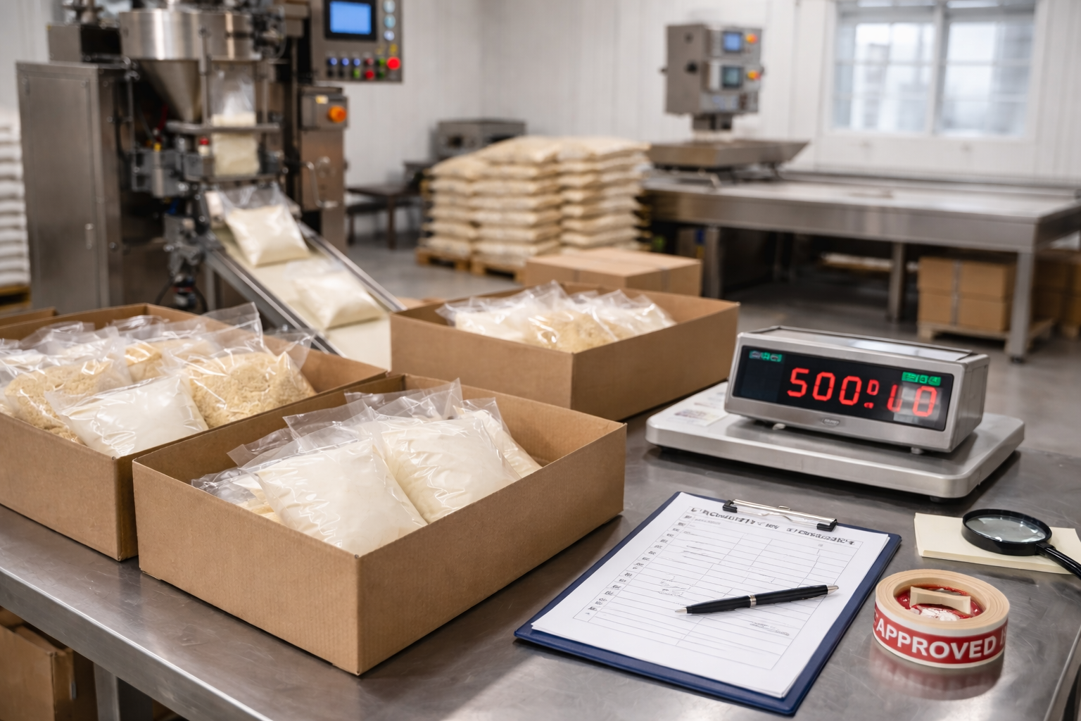 Контроль качества упаковки на производстве