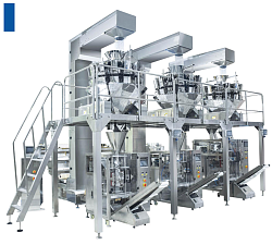 Автоматизированная упаковочная машина LD-420L - LD-720L: скорость упаковки от 5 до 60 пакетов/мин, для упаковки жидких и пастообразных продуктов в пакет с герметичной упаковкой (флоу-пак)-1