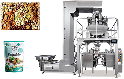 Универсальная ротационная упаковочная машина LD LDB-200/300/430 для упаковки в готовые пакеты: производительность от 25 до 2500 пак/мин, для сыпучих, порошковых и жидких продуктов-0