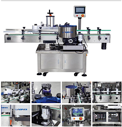 Высокоскоростной аппликатор этикеток для круглой тары LFT-GS-00: скорость нанесения до 120 бутылок/мин-0