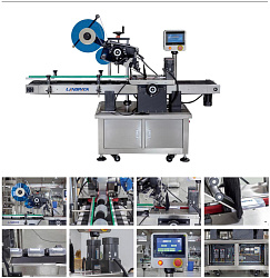 Аппликатор этикеток для плоских поверхностей LFT-PM-00: скорость до 40 метров/мин, идеален для упаковки плоской тары-1