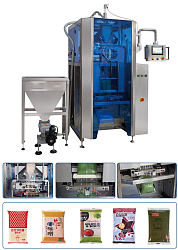 Автоматизированная упаковочная машина LDQM520: скорость упаковки от 5 до 24 пакетов/мин, для упаковки жидких и пастообразных продуктов в пакет с герметичной упаковкой (флоу-пак)-0